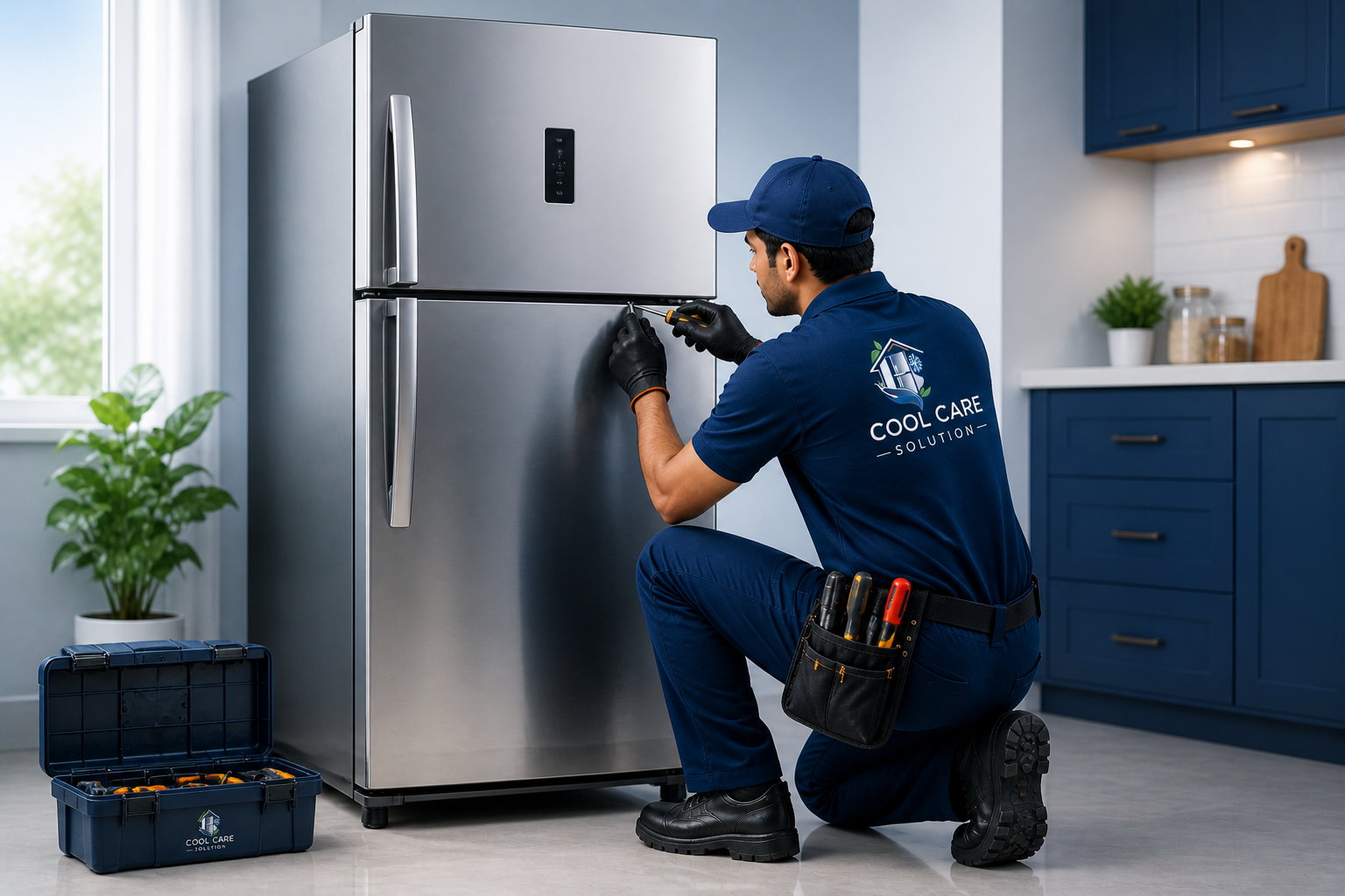 Double door fridge repair