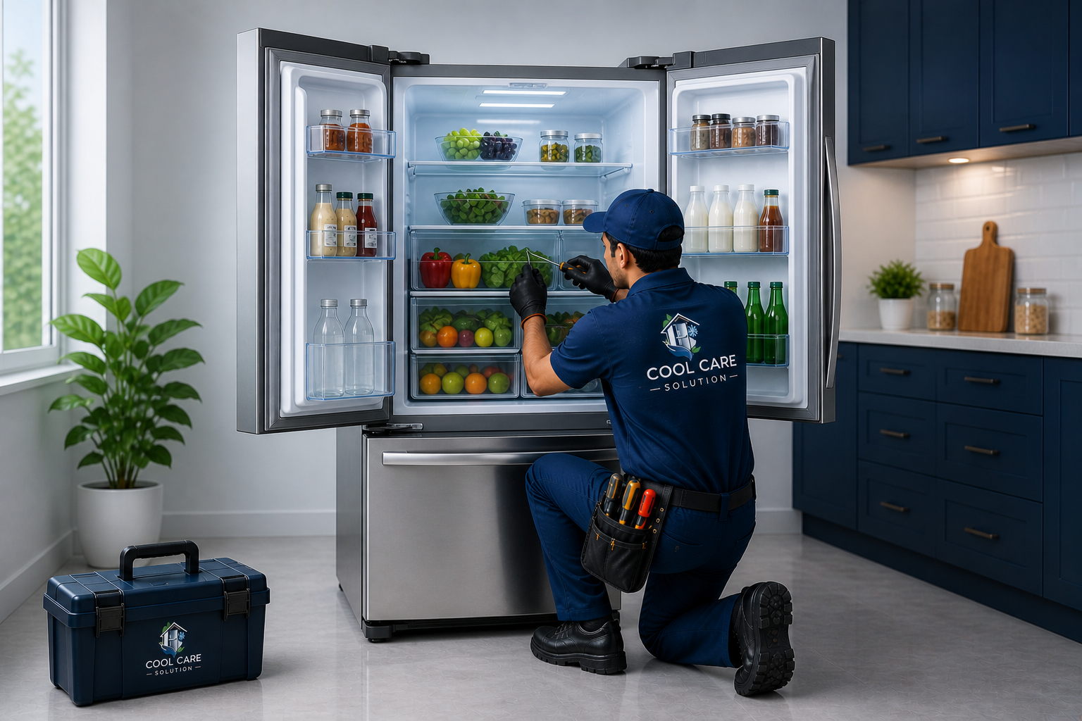 French door fridge repair